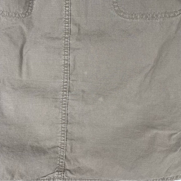Columbia Straight Utility Cargo Skirt Womens 10 Green Khaki Outdoor Hiking Y2K - Picture 11 of 15